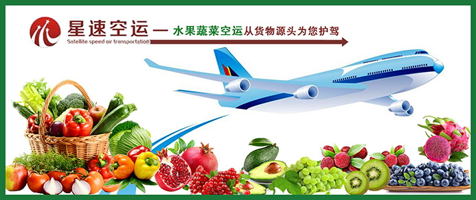 水果蔬菜空运